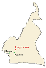 Karte von Kamerun - Log - Ikwo